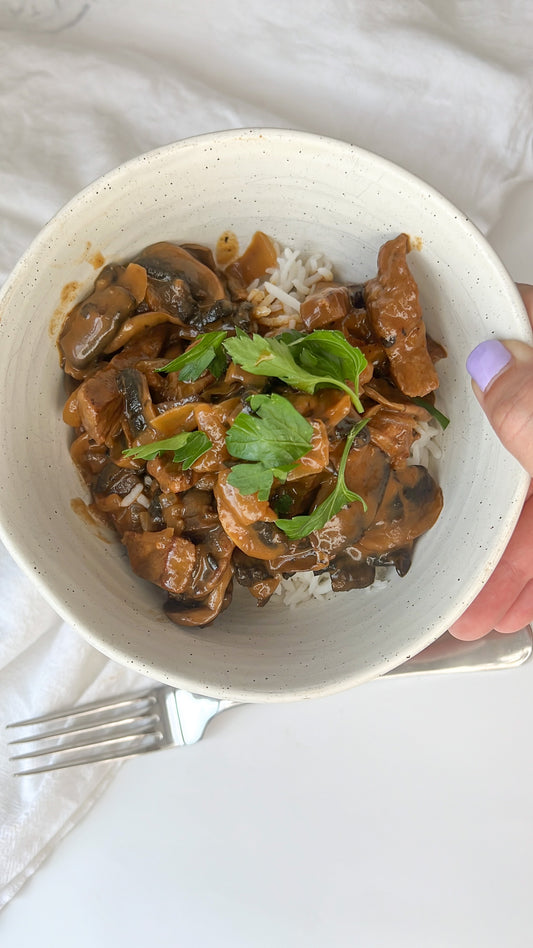 Beef Stroganoff 